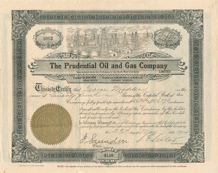 Prudential Oil and Gas Co.